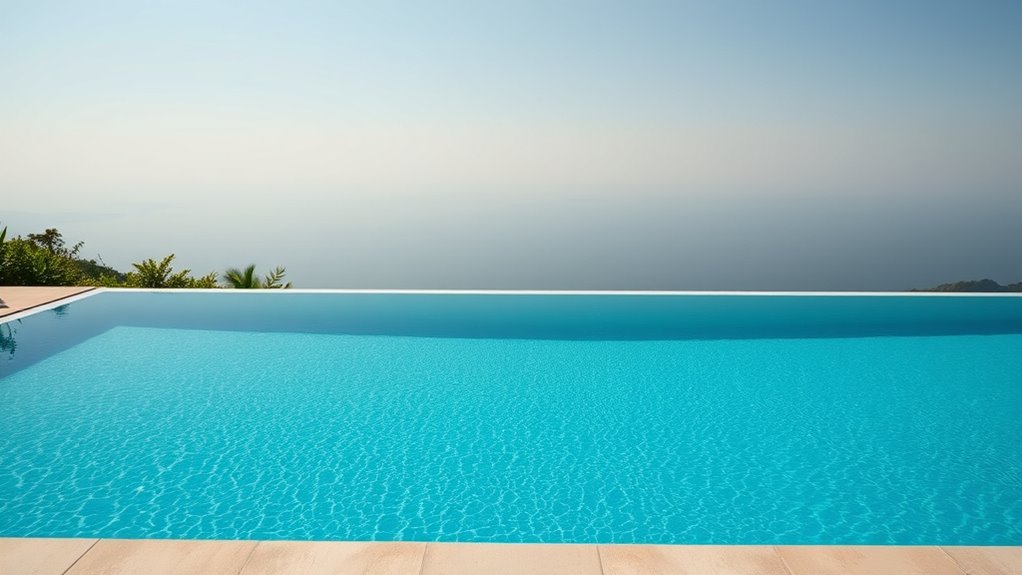 add vanishing edge to pool