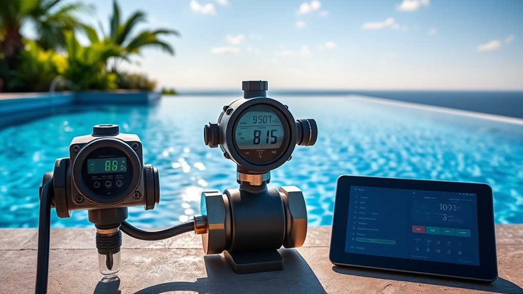 adjust for pool features