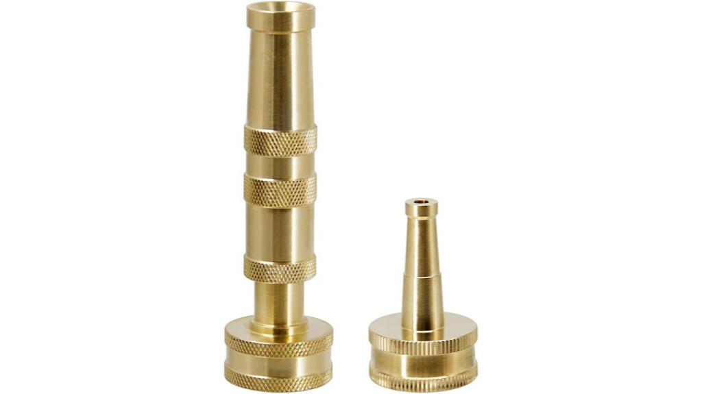 adjustable brass hose nozzle