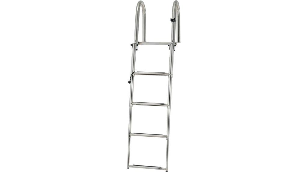 adjustable marine ladder
