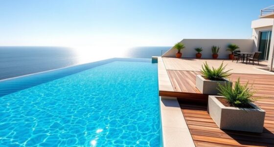 affordable infinity pool construction