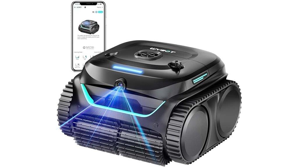 ai powered robotic pool cleaner