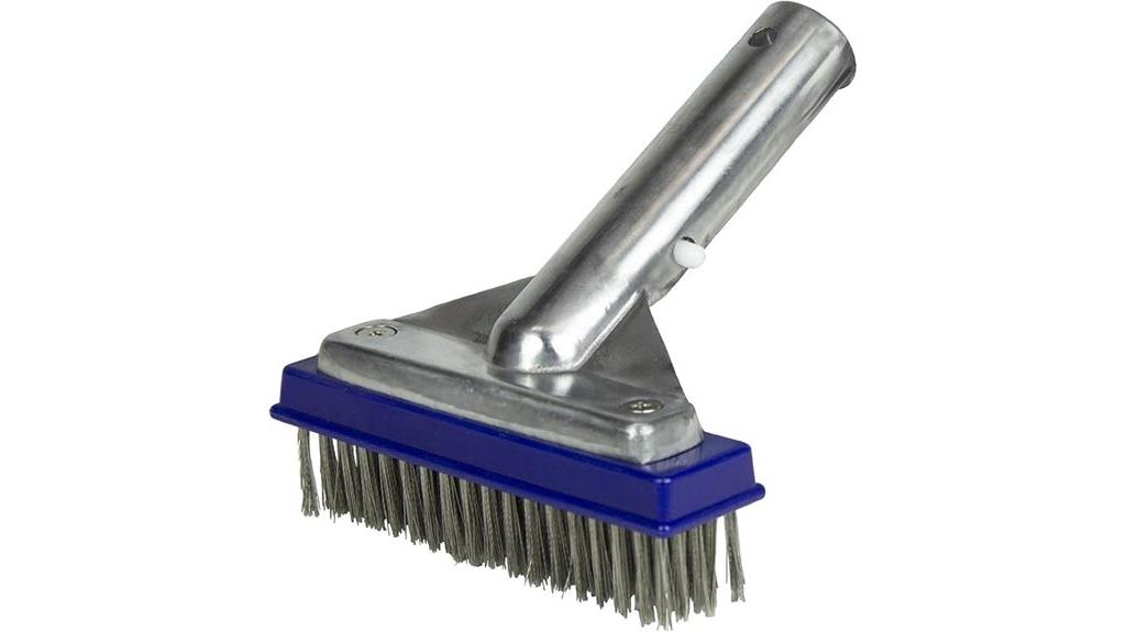 aluminum algae pool brush