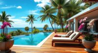 backyard luxury pool escape