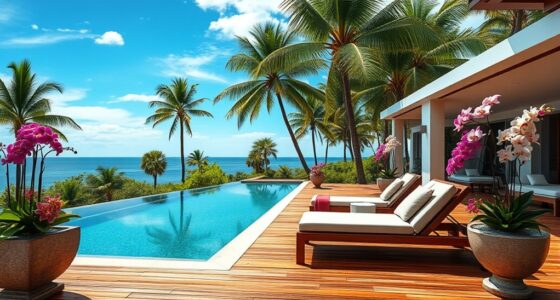 backyard luxury pool escape