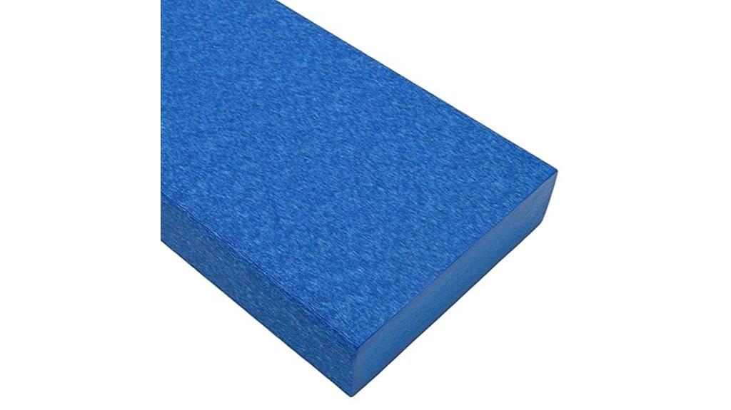 blue 2x6 plastic lumber