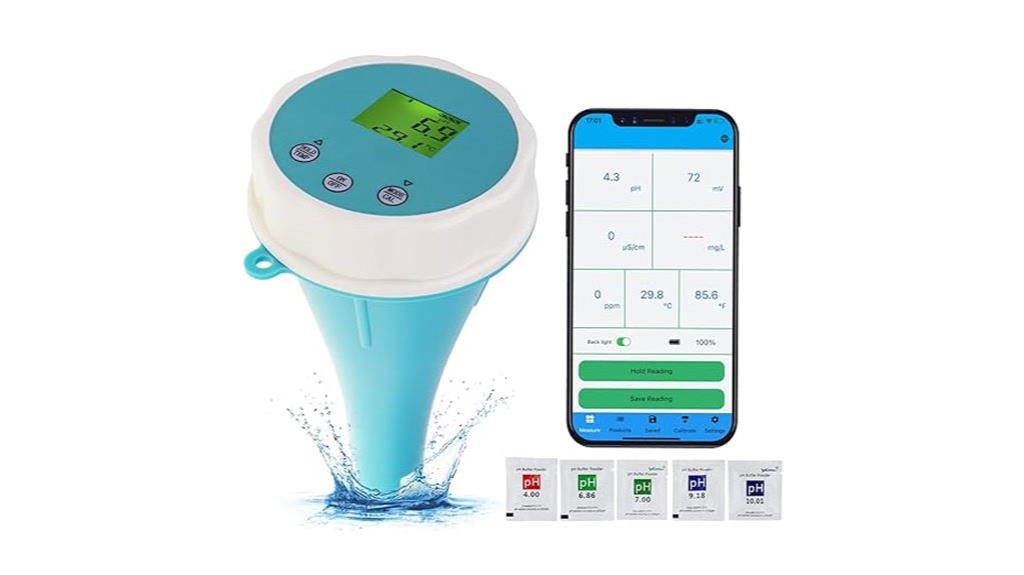 bluetooth pool water tester