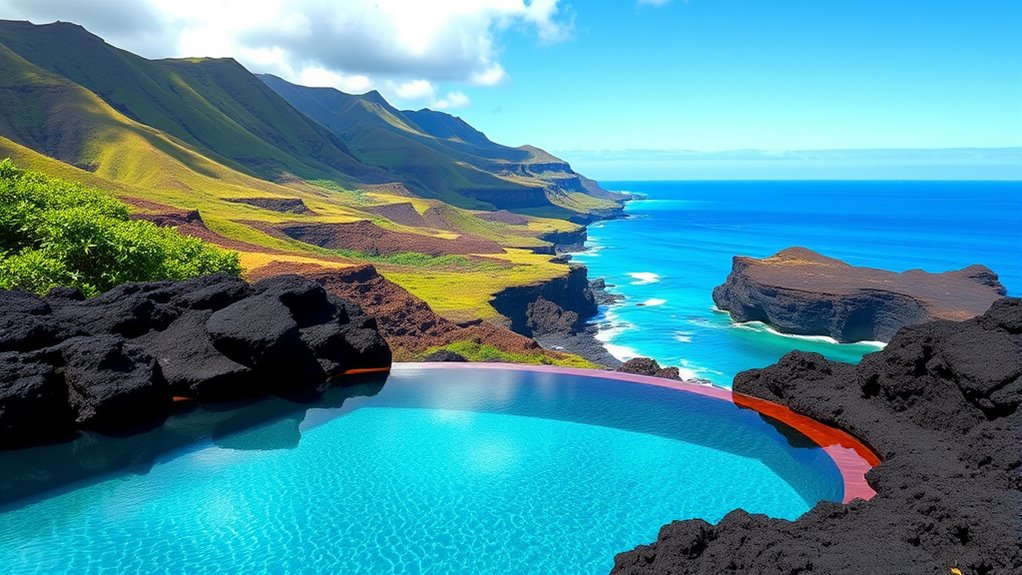 breathtaking volcanic ocean vistas