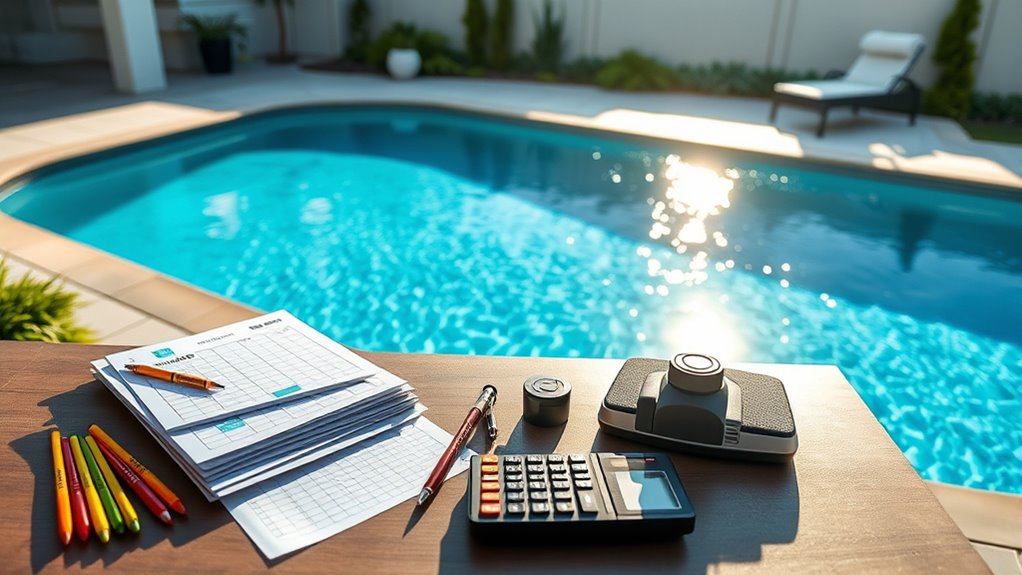 budgeting for pool maintenance