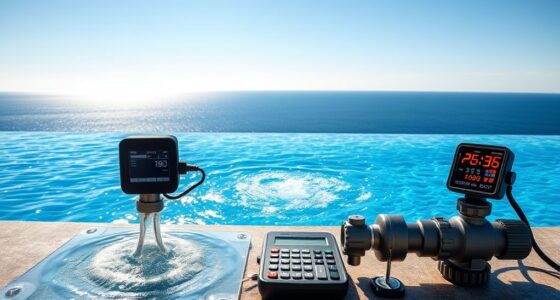calculating infinity pool flow