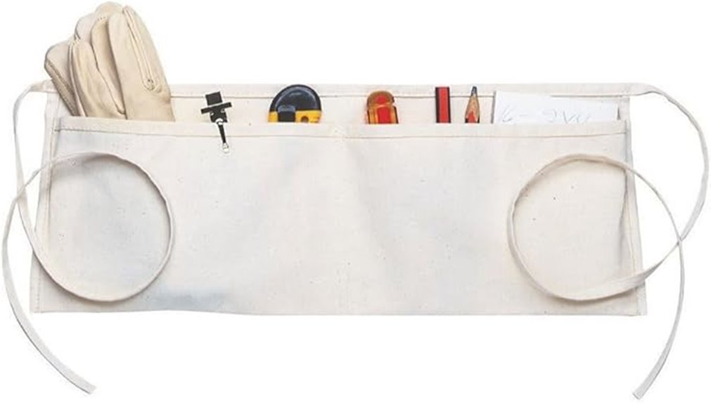 canvas waist apron