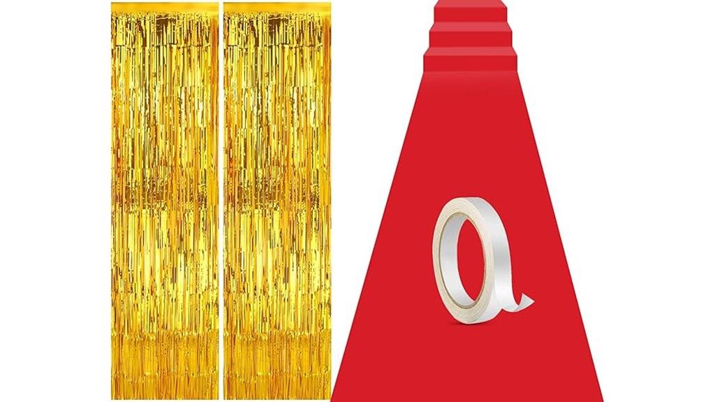 carpet runner tassel curtains