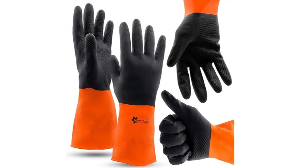 chemical resistant safety gloves