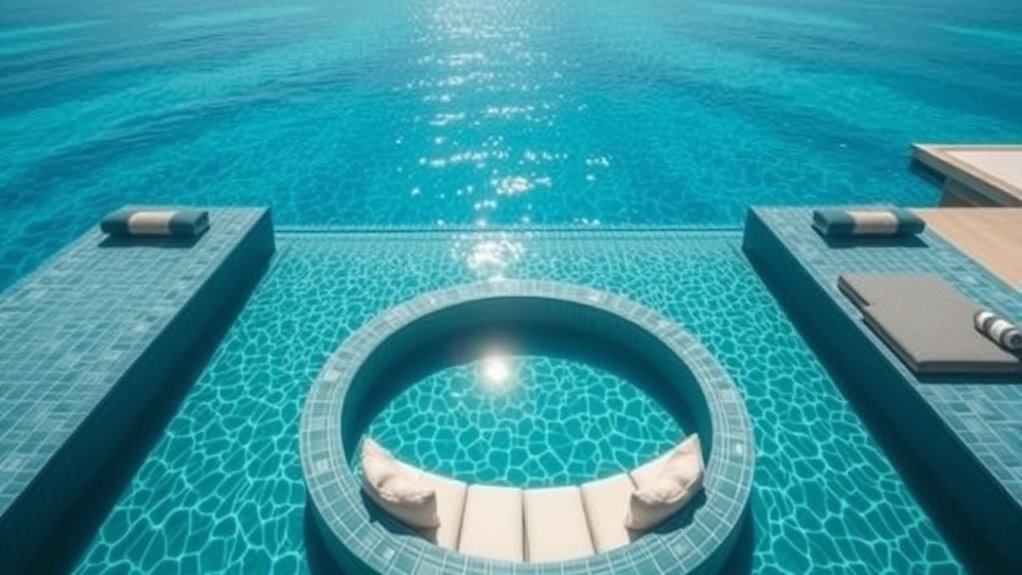choose comfortable underwater seating