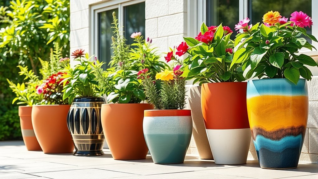 choosing durable self watering planters