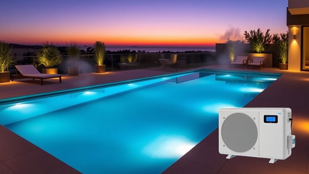 choosing energy efficient pool heating