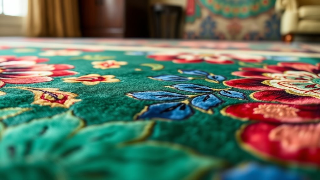 choosing high quality silk carpets