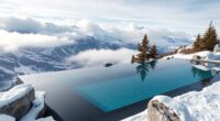 cold climate infinity pools