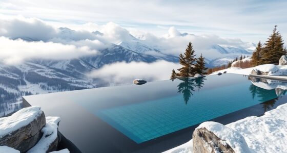 cold climate infinity pools