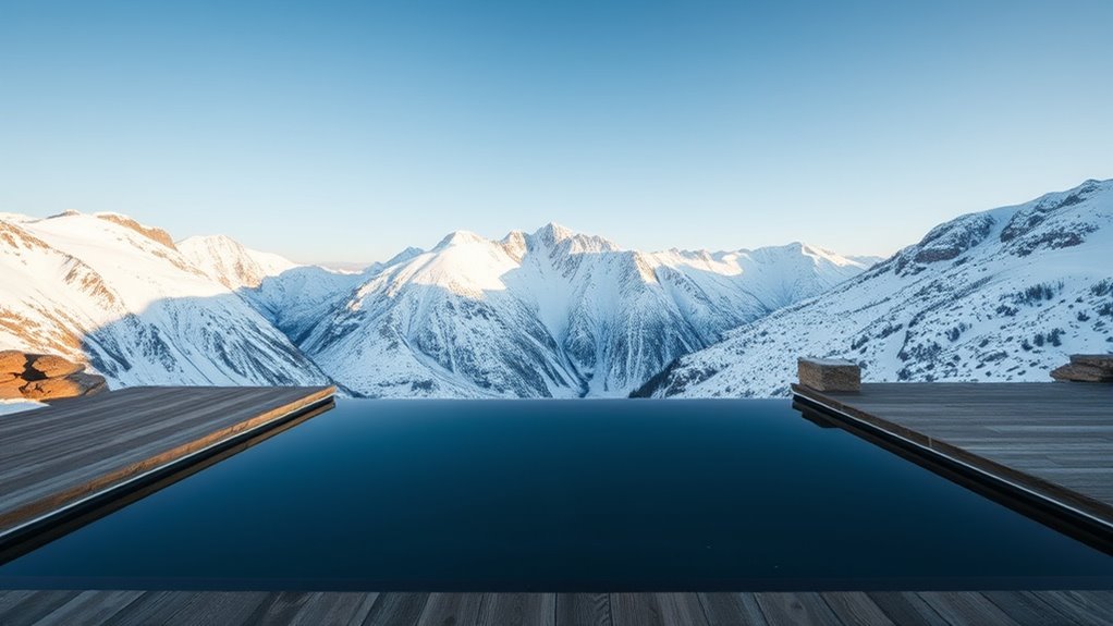 cold climate pool design
