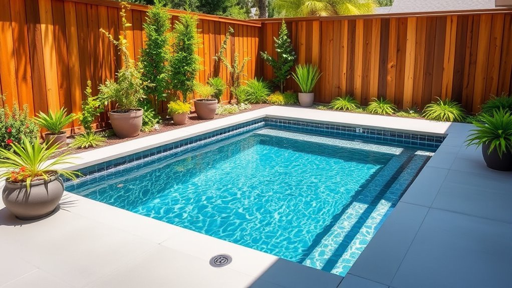 compact backyard pool solutions
