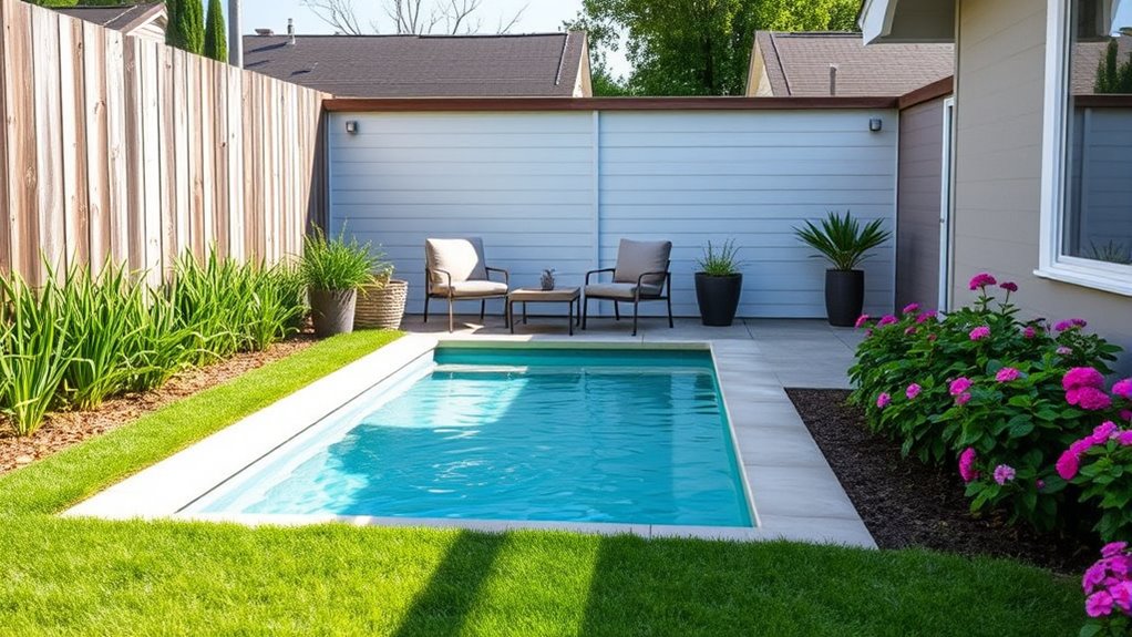 compact pool for small yards