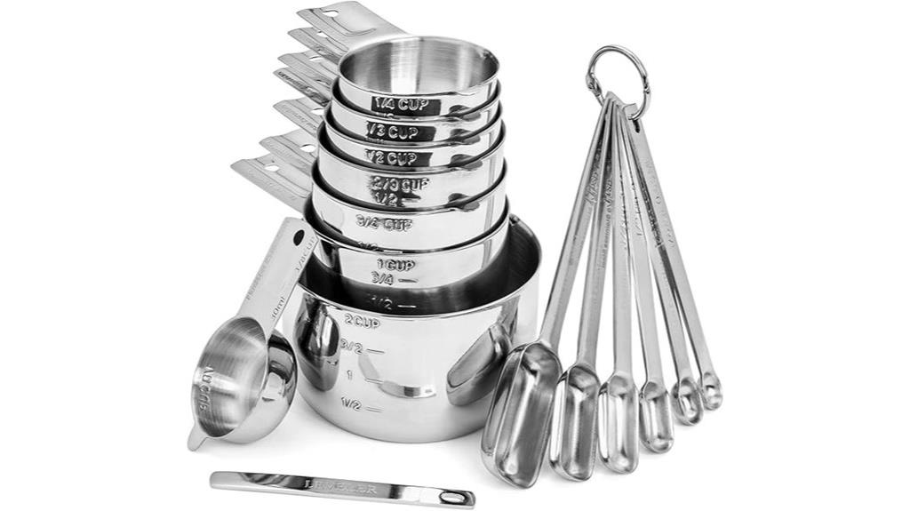 complete 15 piece measuring set