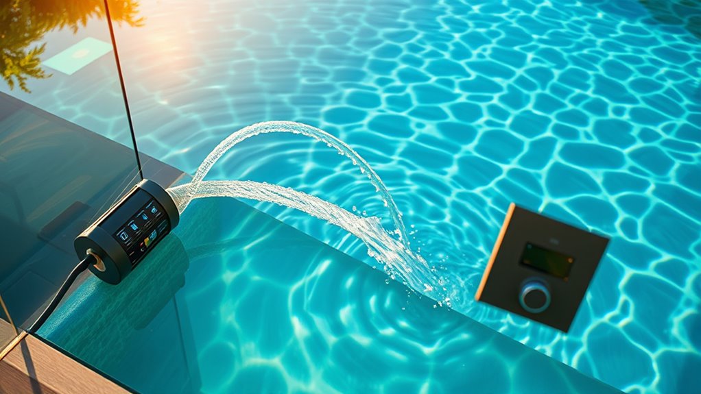 continuous automatic water regulation