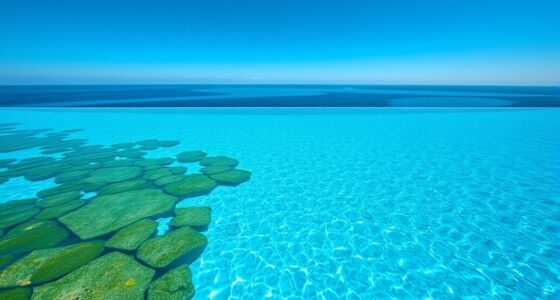 controlling algae in infinity pools