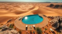 desert infinity pool design