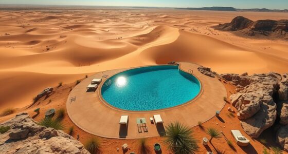 desert infinity pool design
