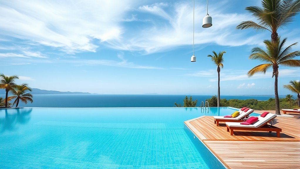 designing an elegant infinity pool