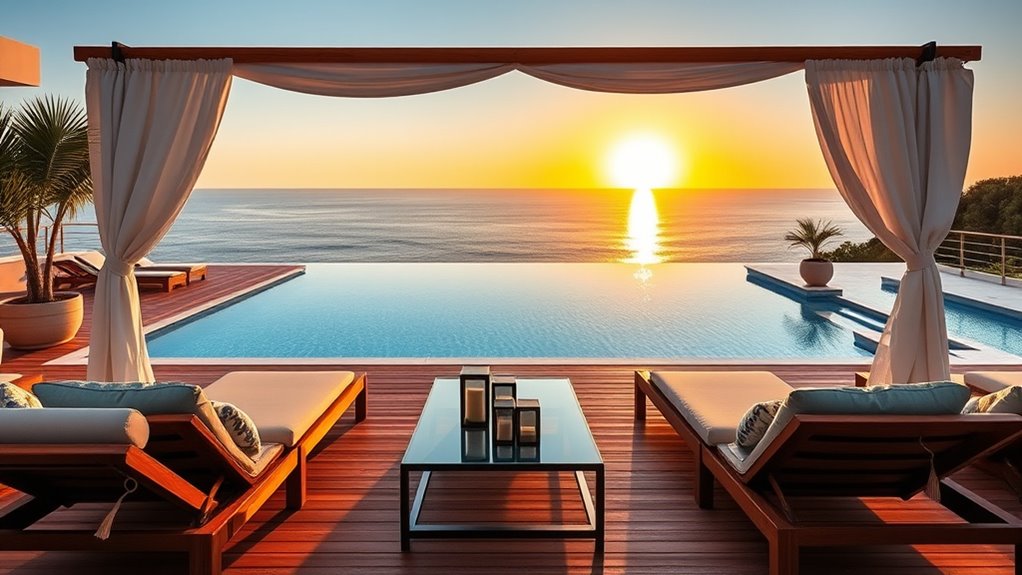designing poolside entertaining spaces