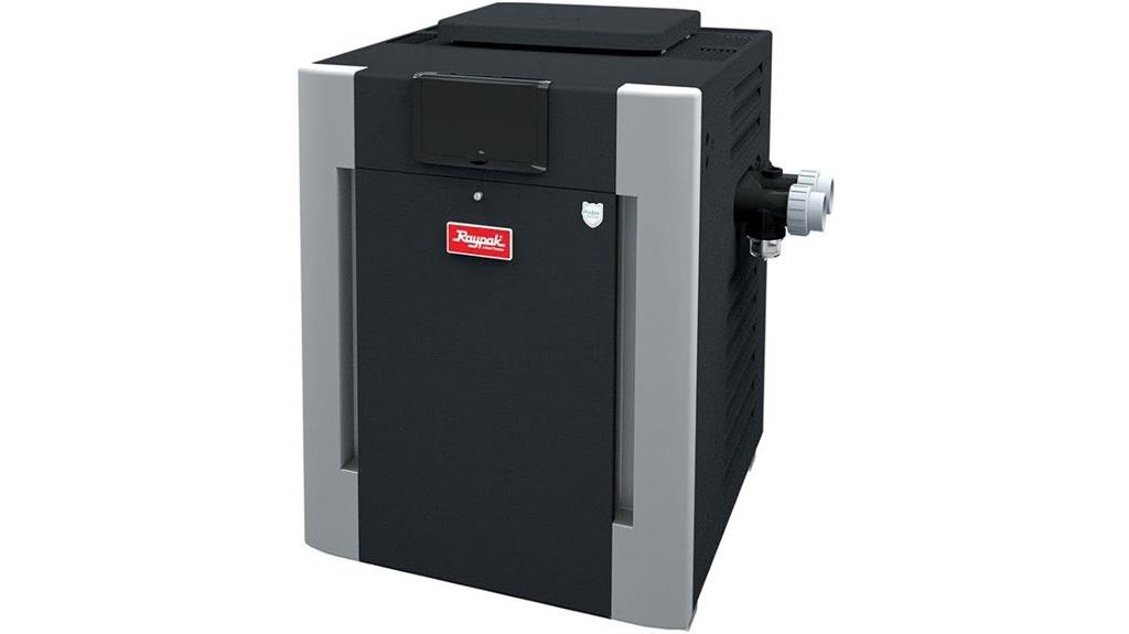 digital bronze pool heater