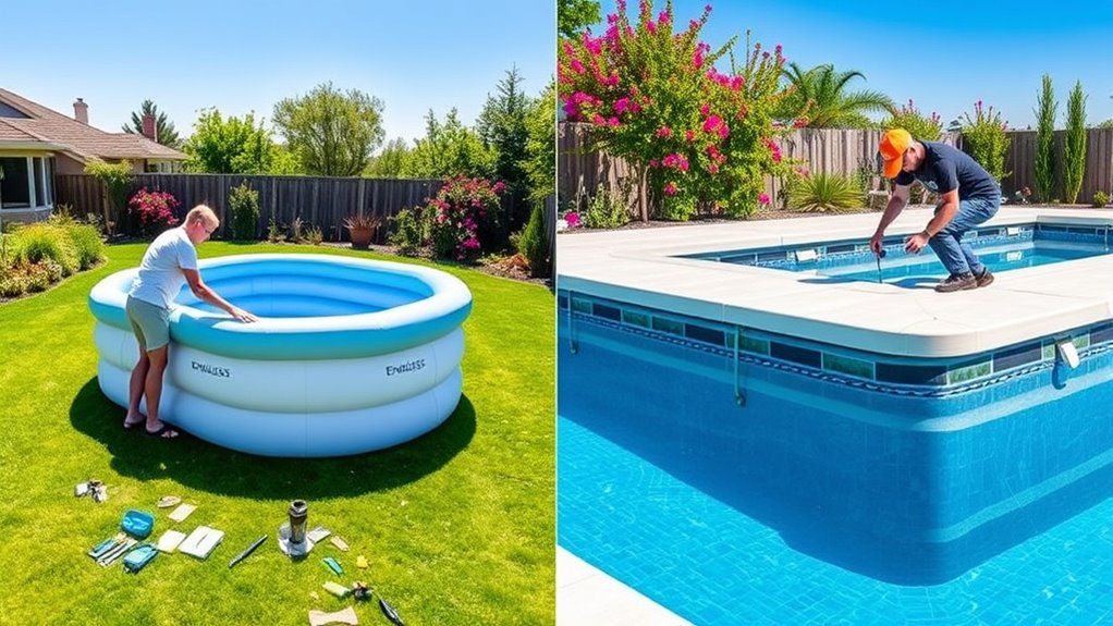 diy pool installation challenges