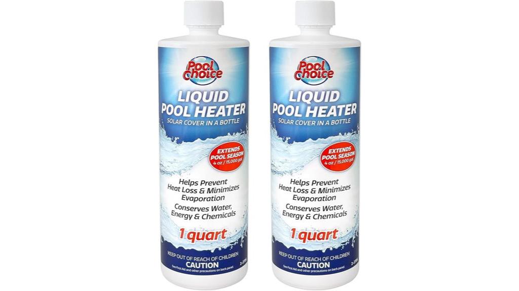 dual solar pool heater covers