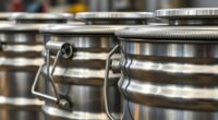 durable chemical feed buckets