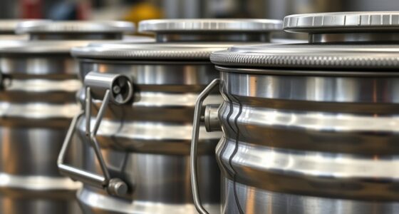 durable chemical feed buckets