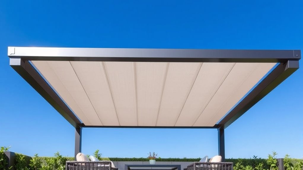 durable stylish easy maintenance pergola
