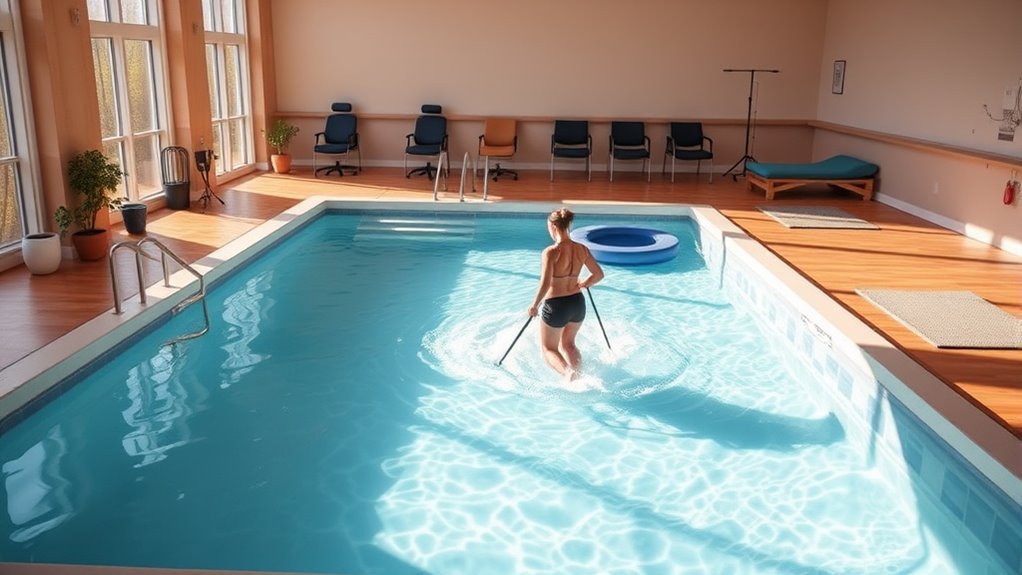 early safe aquatic rehabilitation