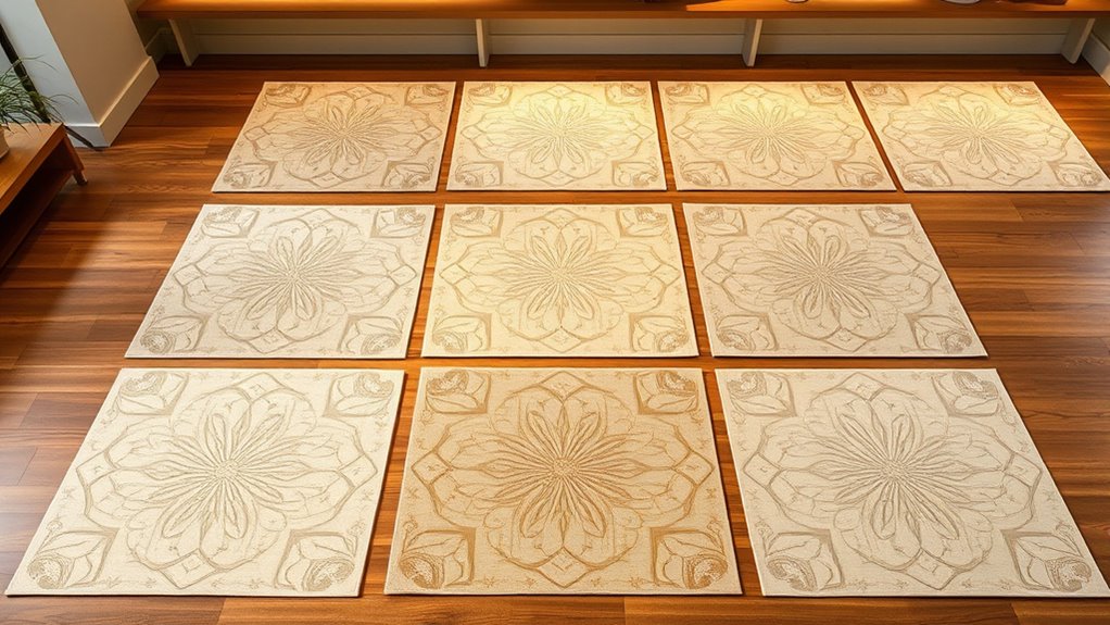 eco friendly bamboo silk rugs