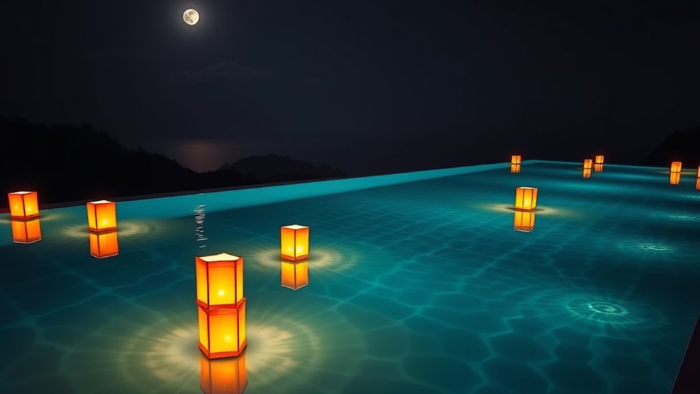 eco friendly floating solar lanterns