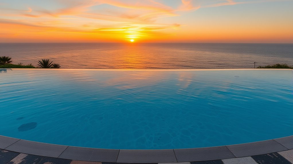 eco friendly infinity pool design