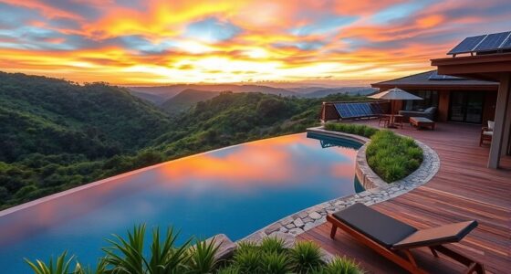 eco friendly infinity pool designs