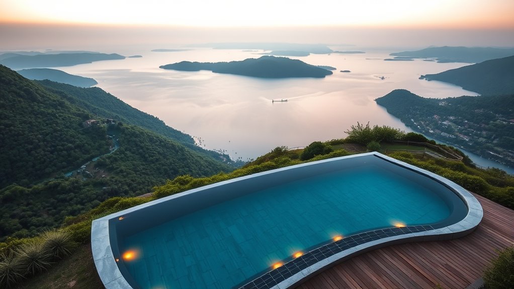 eco friendly pool materials and systems