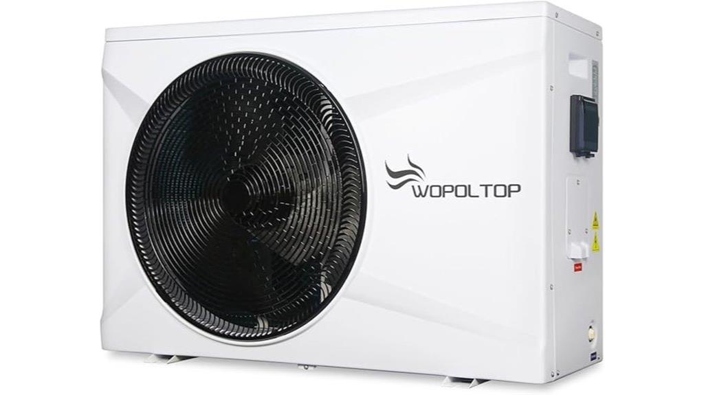 efficient wifi pool heatpump