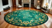 elegant 8 ft silk rugs