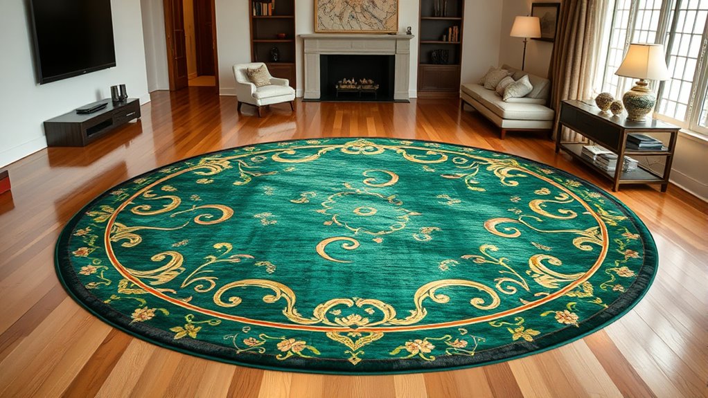 elegant 8 ft silk rugs