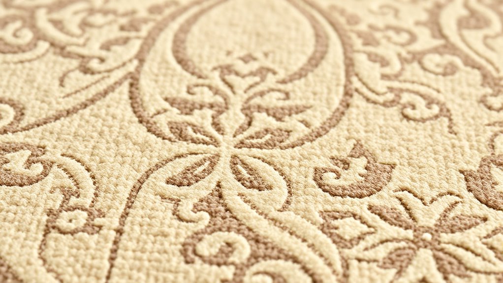 elegant durable silk carpet