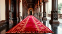 elegant durable silk runners